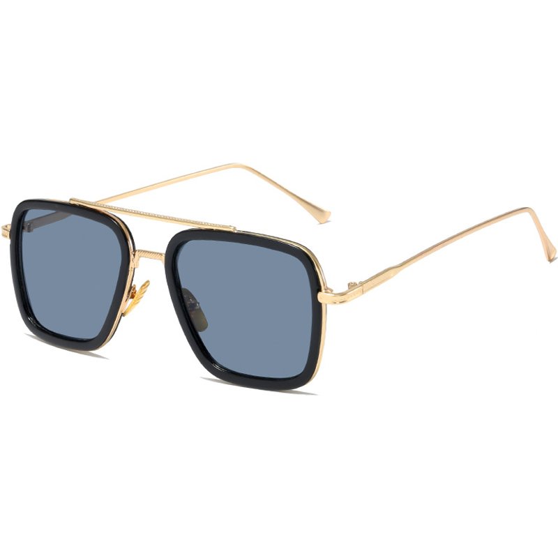 New Iron Men's Glasses Fashion Box Spider Man Same Style Sunglasses