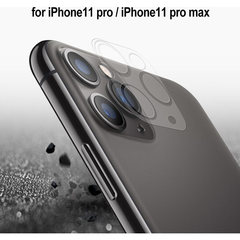 Kunjiuyou Phone Dust-proof Protective Film Rear Camera Lens Cover for iPhone 11 Pro Max- for iPhone 11