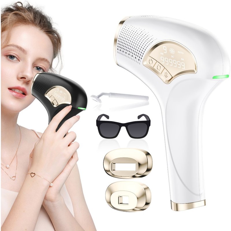 1SET New Convenient Home Shaver Multi functional Pain free Acne Removal and Rejuvenation Device Laser IPL Freezing Point Hair Removal Device