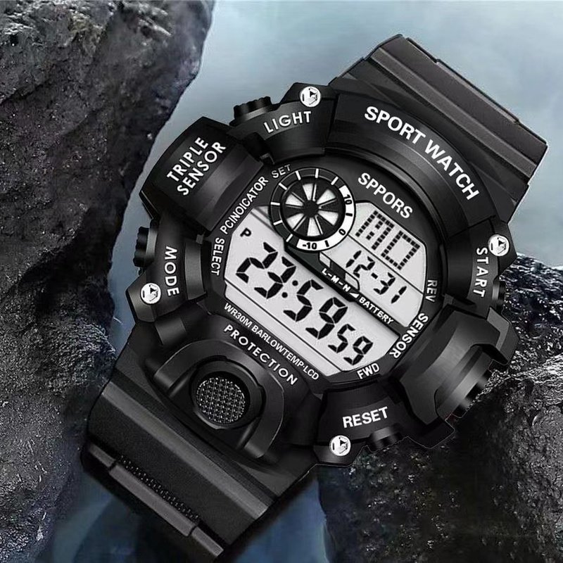 Student Multifunctional Alarm Sports Electronic Adult Outdoor Special Forces Shockproof Waterproof Luminous Mechanical