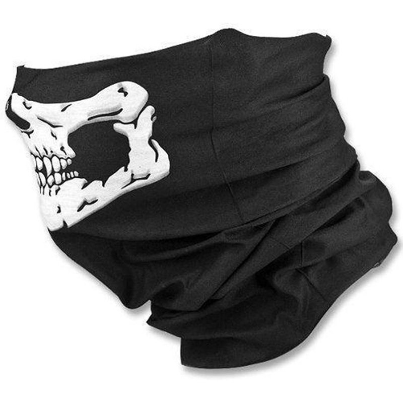Kaou Cool Multi-Use Skull Bike Motorcycle Cycling Neck Warmer Ski Outdoor Face Mask