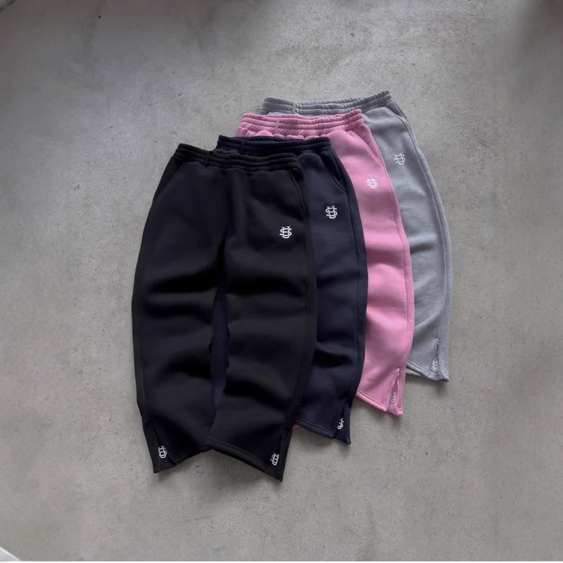 Vêtements pour femmes, pantalons de survêtement à fermeture éclair brodés transfrontaliers, pantalons décontractés, hip-hop, rap, taille américaine, pantalons de survêtement pour hommes et femmes, vente en gros