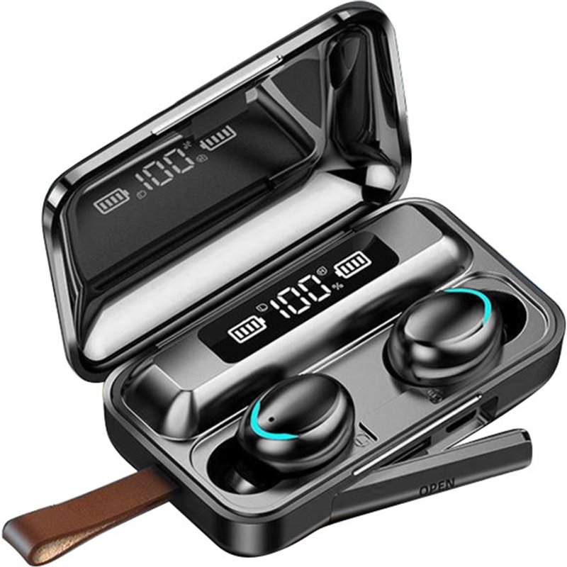 Bluetooth Wireless TWS Headset, Waterproof 9D Stereo Sports Headset With Microphone, New Update F9, 2022