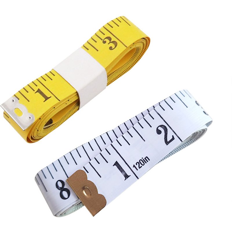 3 meter PVC fiber tape measure soft ruler thickened measuring garment tailor's ruler chest and waist circumference tape measure