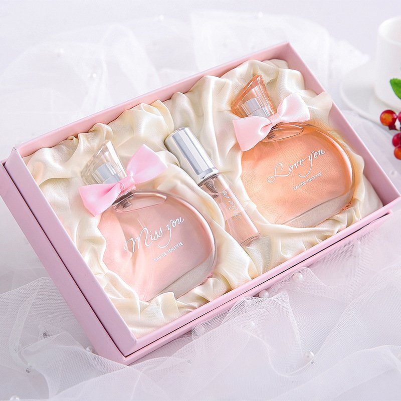 2023 New Hot Aishixuan Dailiu Jinsha Gift Box Perfume Ladies' Perfume Lasting Fragrance Natural Fresh Flower and Fruit Fragrance