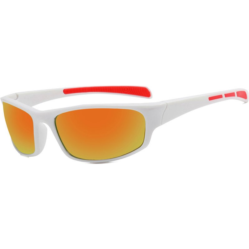 New Outdoor Sports Sunglasses Men And Women Fashion Colorful Sunglasses Small Frame Cycling Glasses