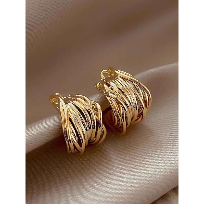 1 Pair Cute Stud Earrings For Women For Wedding Engagement Anniversary Jewelry Valentine's Day Gift