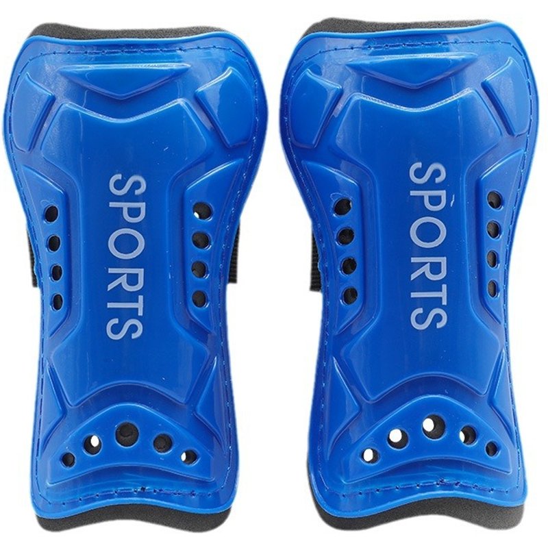 Football leg pads Adult thickened foot pads Youth and children sports calf strap pads Protective clothing