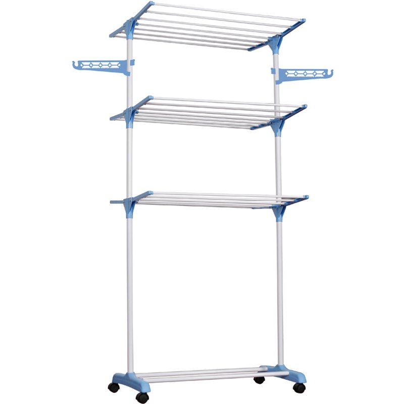 simple home floor drying rack multi-layer folding wing drying rack New drying rack
