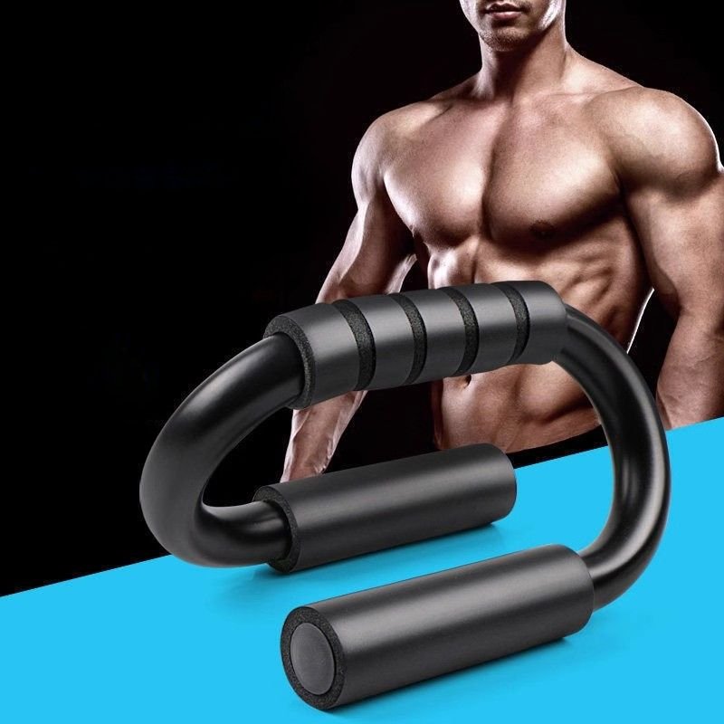 Push-up Stand Portable Arm Training Equipment For Men Home Use S-shaped Dumbbell Abdominal Muscle Trainer