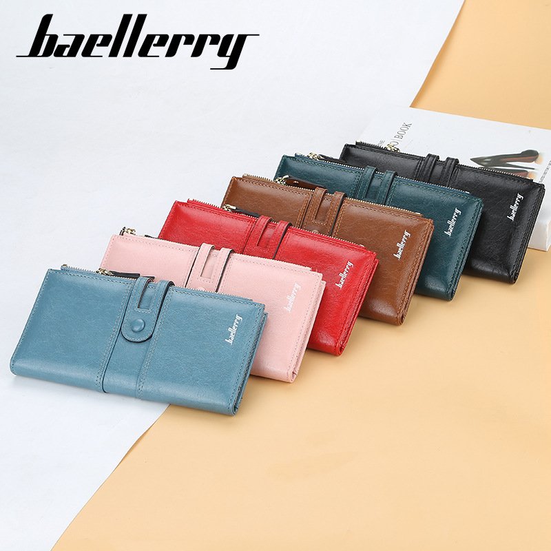 Purse/long Buckle Multifunctional Fashion Mobile Phone Bag/new Zipper Coin Purse Wallet