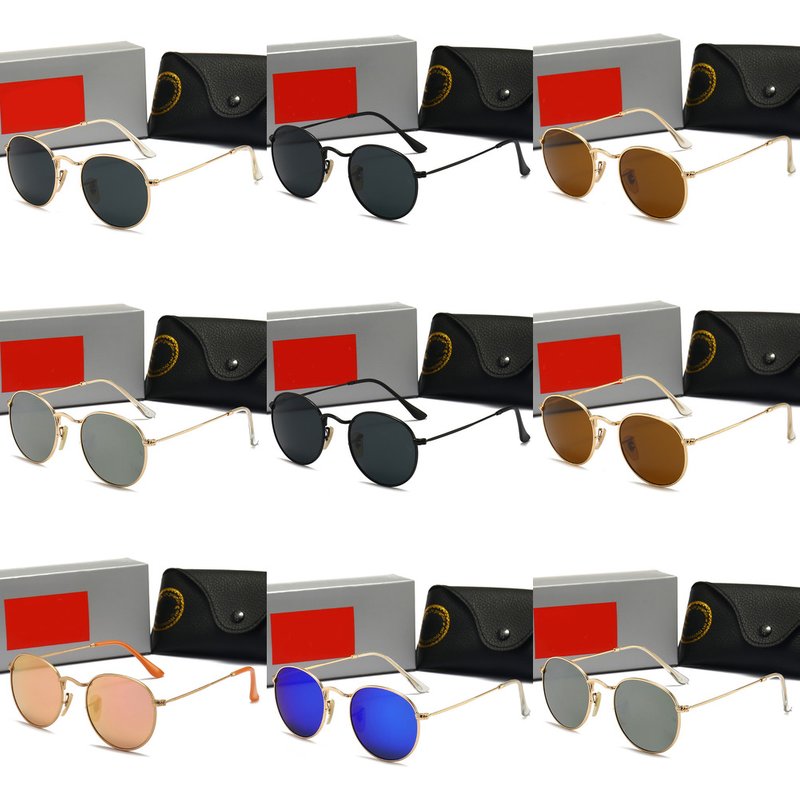 New 2025 glass sunglasses for men women, fashionable trendy casual driving and outing glasses, 3447