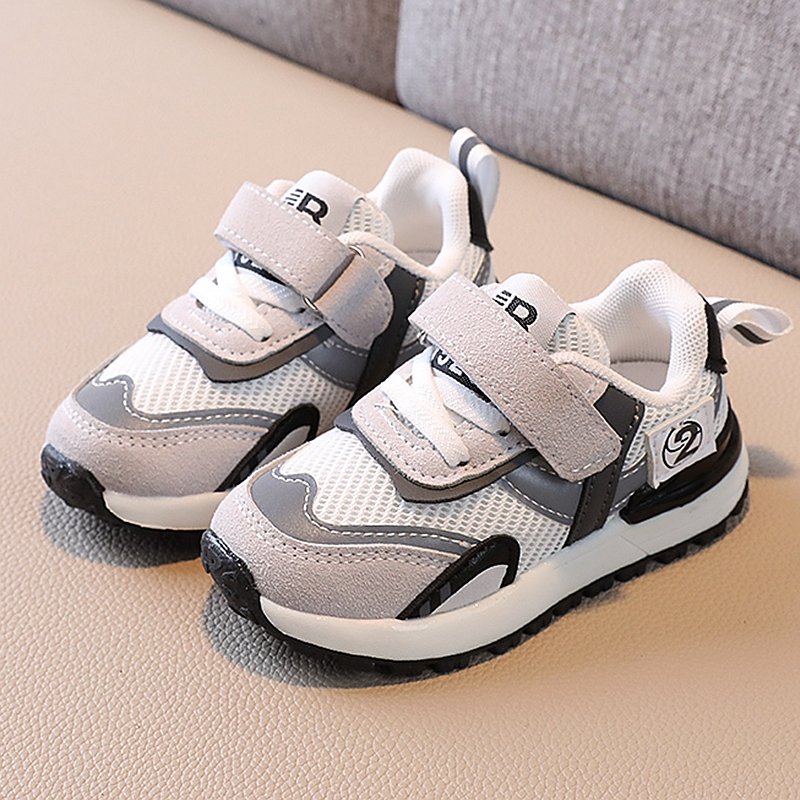 SHLIANGKids Sport Shoes Fashion Mesh Breathable Boys Sneakers Spring Autumn Children Girls Outdoor Running Shoes Casual Shoes S038B