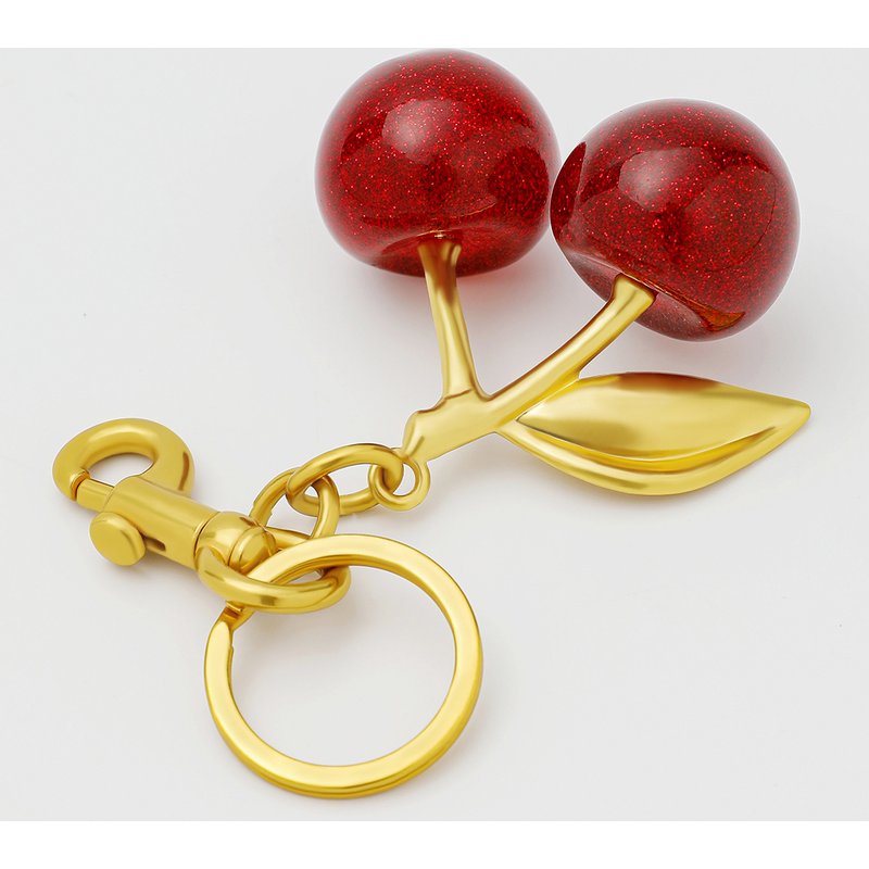 Bag Parts & Accessories Cherry Fruit Bag Pendant Cherry Keychain Handbag Pendant Creative Ladies Gift Car Decoration
