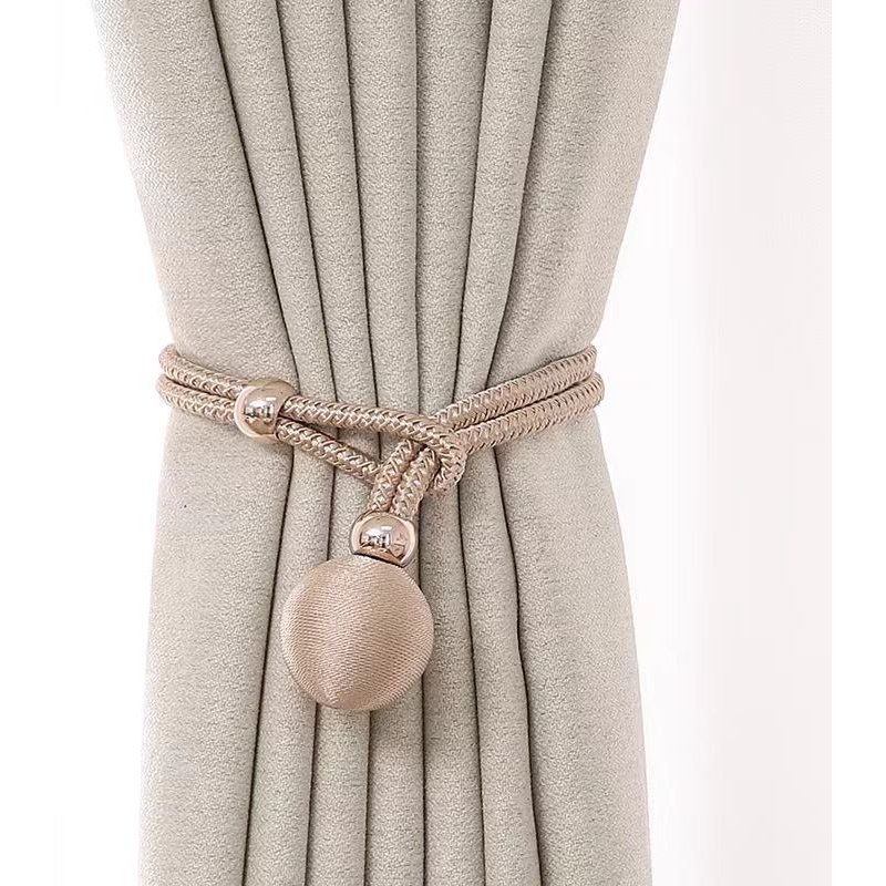 Curtain Decorative Accessories Spot Simple Punch Free Curtain Tie Pull Out Rope Curtain Buckle Accessories