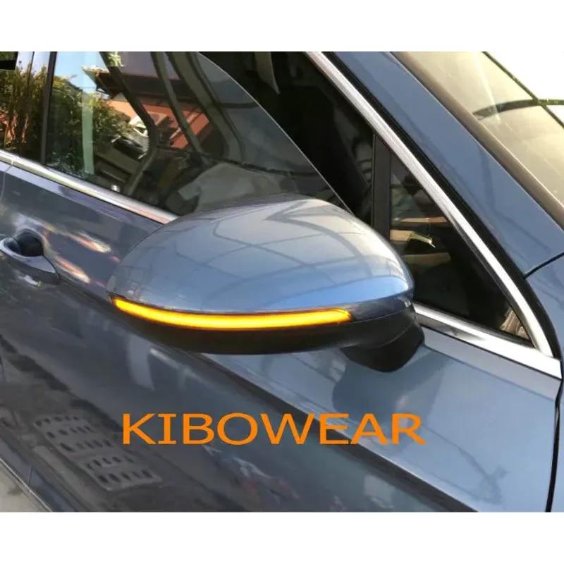 2pcs Dynamic LED Turn Signal For VW Golf MK8 VIII GTI R 8 GTD GTE Light Mirror Indicator 2020 2021 2022 Arrow 2023 2024