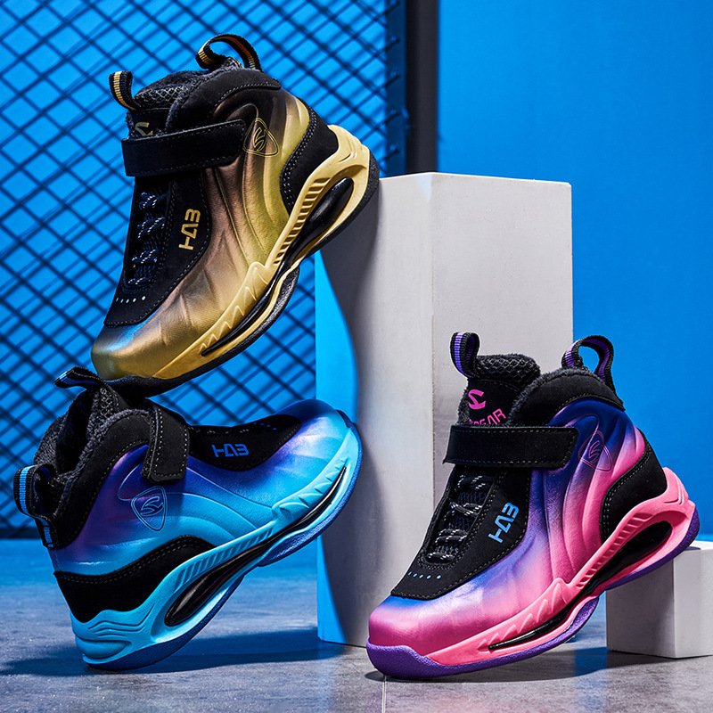 Basketball Children Sneakers Light Anti-skid Sports Shoes