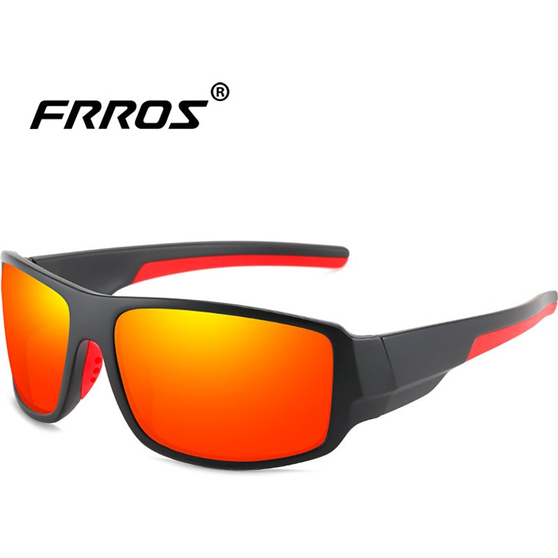 Men's sports cycling polarized sunglasses frame outdoor sunglasses men