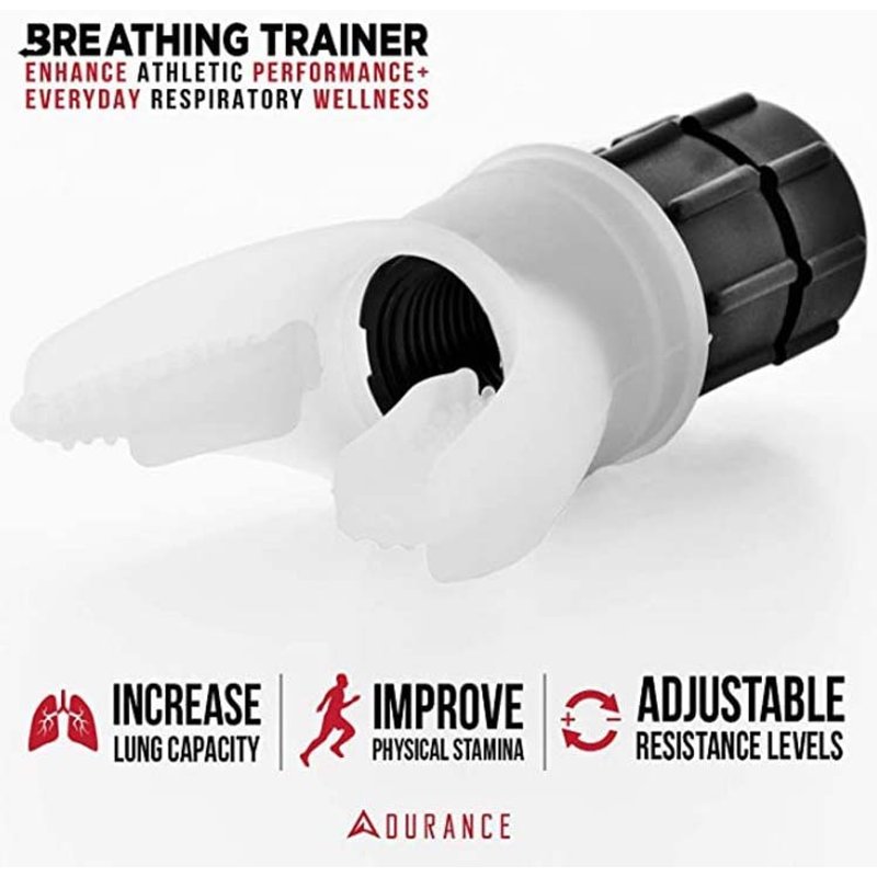 Lung & Fitness Trainer diving silicone mouthpiece ergonomic respirator RMT training