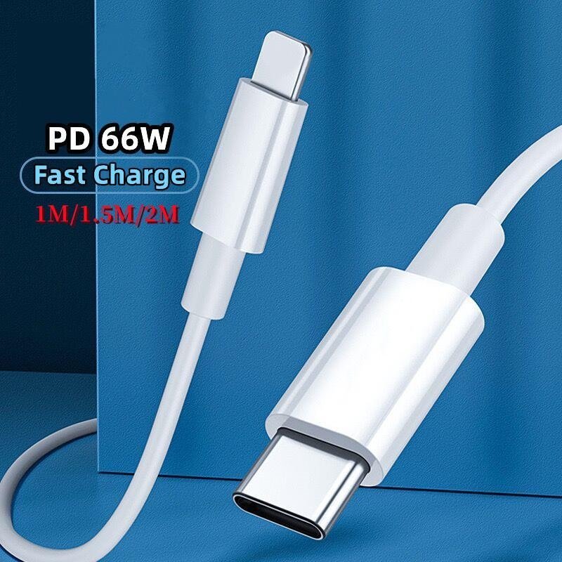 66W PD Fast Charging Cable Type C To IOS Cable For IPhone Charger And Type C To Type C Fast Charging For Huawei Samsung Xiaomi Mobile Phone