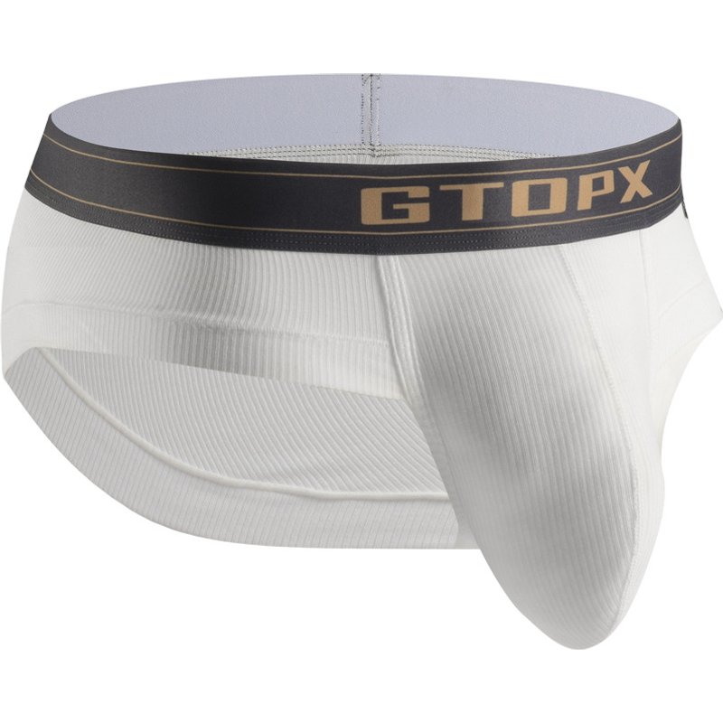 Men's clothing New men's single layer U raised plus pouch bag eagle mouth breathable briefs underwear