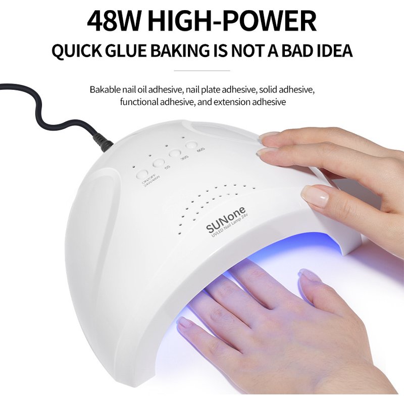 Sunone LED Nail Lamp - Fast-Drying UV Gel Curing Light With USB - Quick Curing For Gel Polish, Professional Nail Dryer