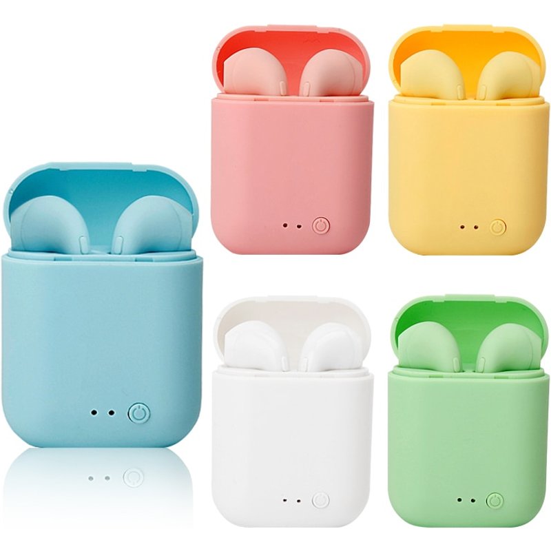 i7 Mini 2 TWS Ture Wireless Earphones HiFi Stero Headphones Sports Earbuds Headset With Mic for iPhone/Xiaomi/Samsung PK