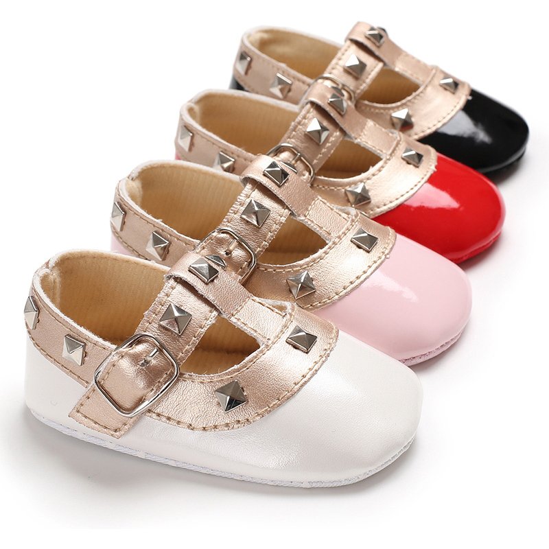 Mother & Kids Baby Shoes Spring And Autumn 0-1 Year Old Baby Girl Princess Non-slip Soft Sole Baby Toddler Shoes One Piece Dropshipping