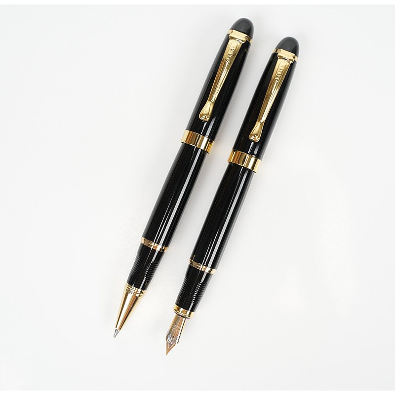 Stylos à bille en métal de 0,5 mm, stylo signature, cadeau publicitaire, stylo d'affaires avec logo gravé au laser