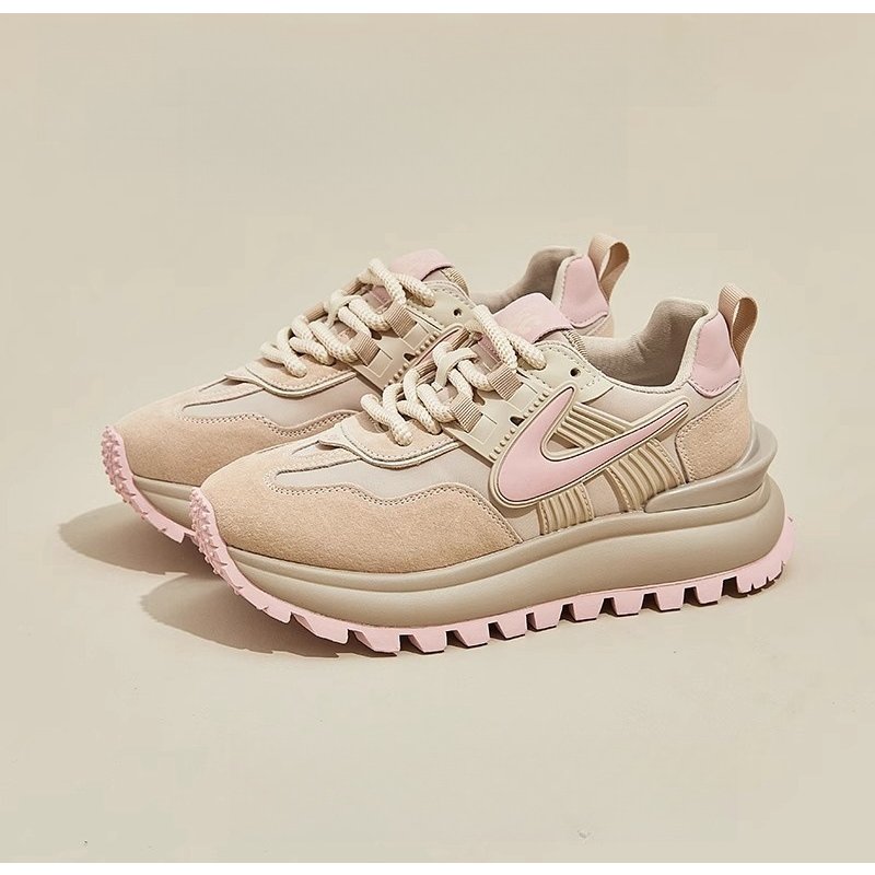 Women’s Shoes Thick Soled Sports Shoes Versatile Niche Platform Shoes