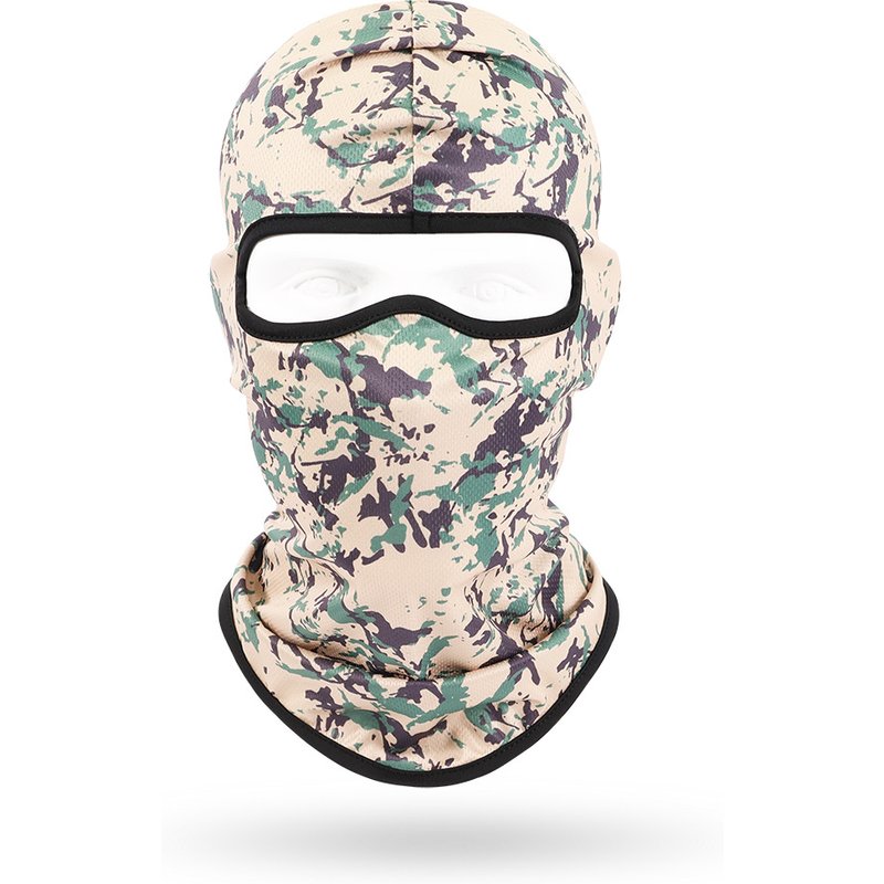 Quick-Dry Breathable Camouflage Face Mask For Men And Women Outdoor Tactical Military Enthusiast Balaclava Gaiter