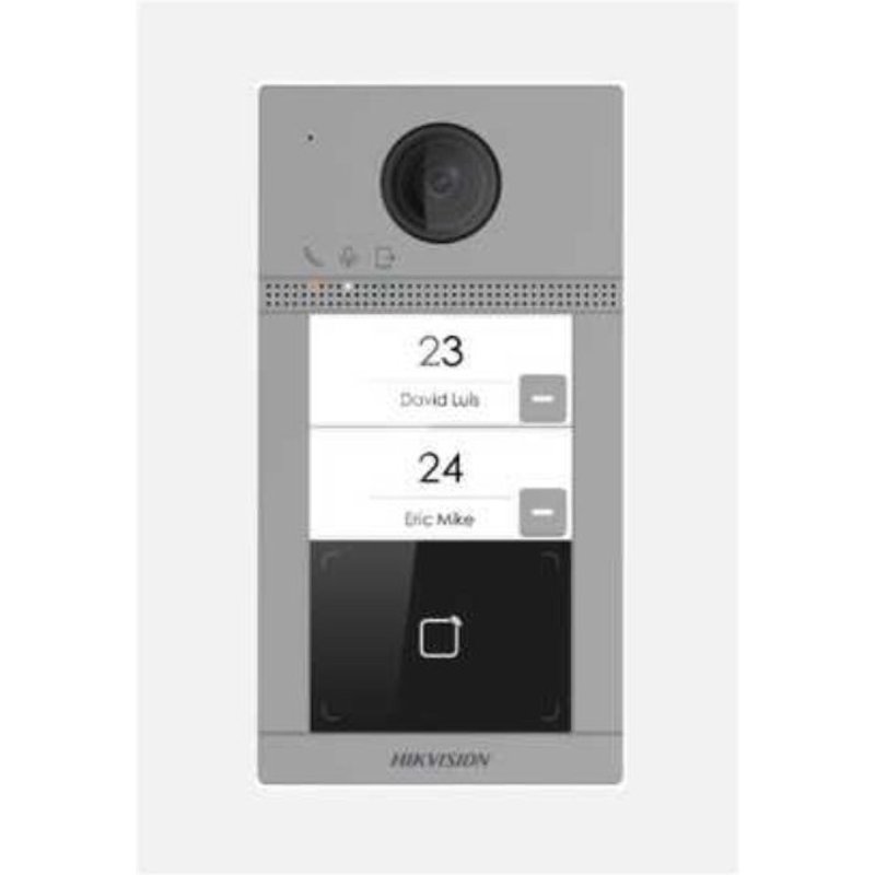 Videocitofono Postazione Esterna IP65 Bifamiliare HIKVISION - DS-KV8213-WME1 305303623
