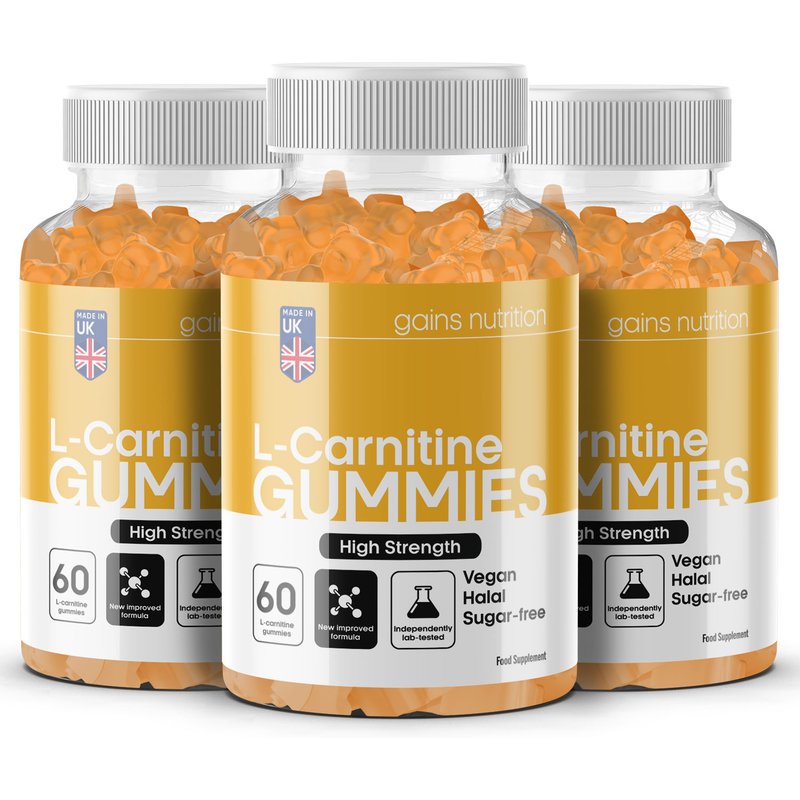 L-Carnitine Gummies | Mango Flavour | 3 Months Supply
