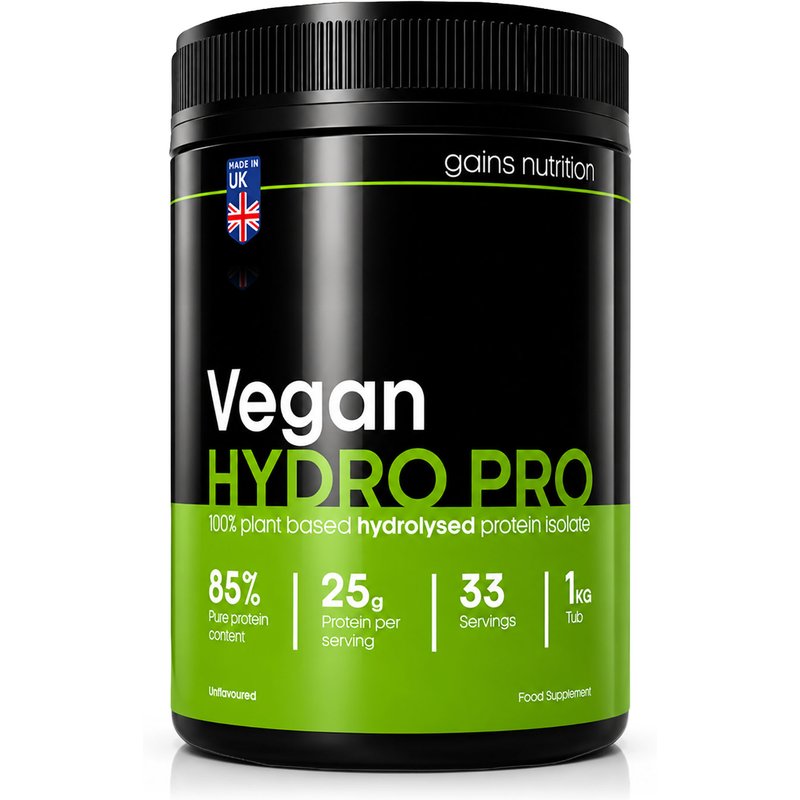 Vegan Hydro Pro Hydrolysed Protein | 1KG Tub
