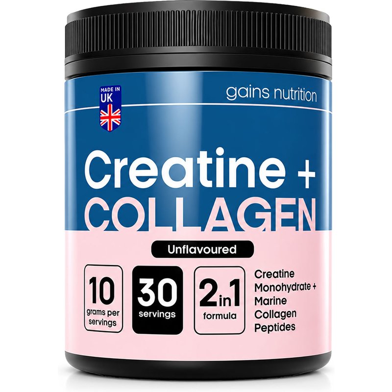 Creatine + Marine Collagen Powder | 30 Servings