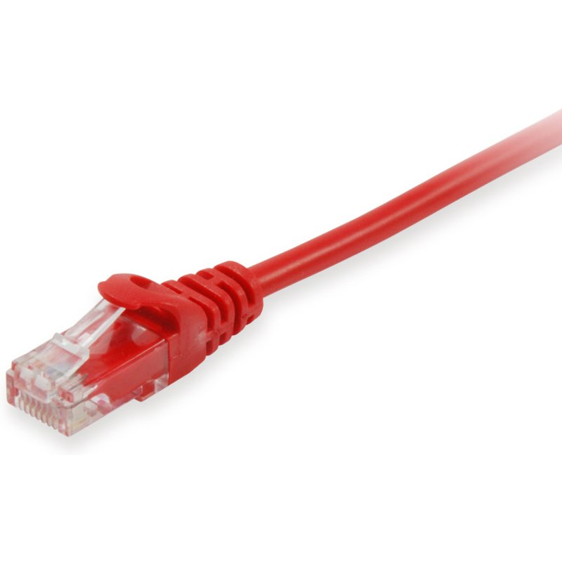 Equip Patchkabel Cat6A U/UTP 2xRJ45 0.15m rot LSZH Polybeutel