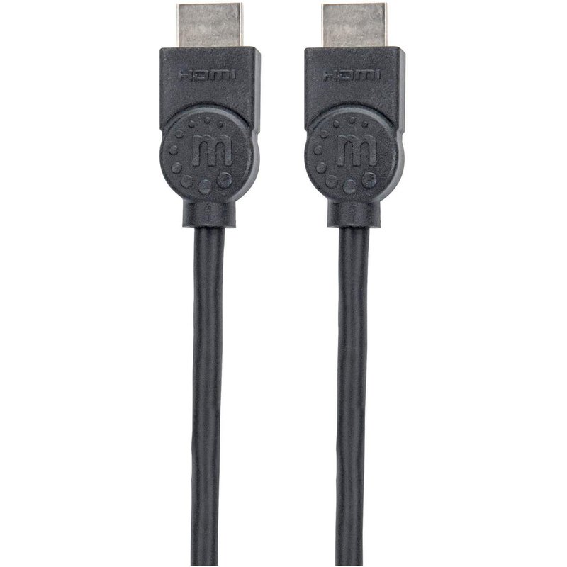 MANHATTAN HDMI-Kabel High Speed A -> A St/St 1.00m geschirm