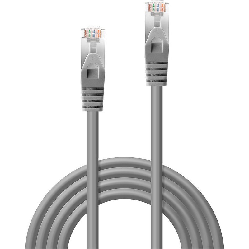 LINDY Patchkabel Cat6 STP grau 0.30m
