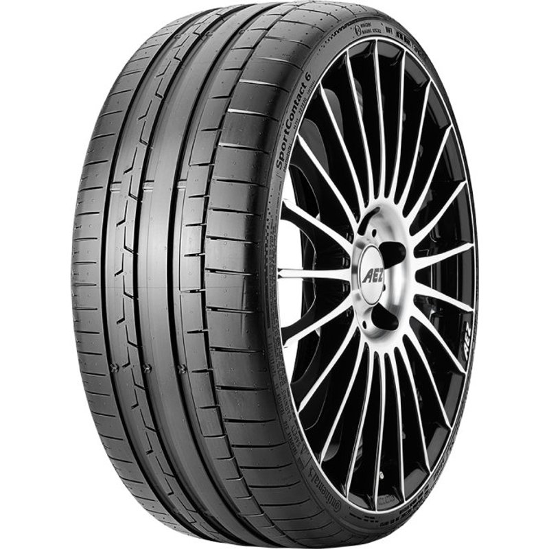 Continental SportContact 6 ( 285/30 ZR22 (101Y) XL AO, ContiSilent, EVc, with kerbing rib )