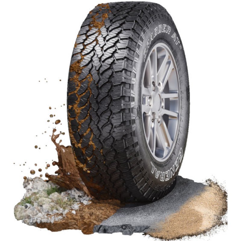 General GRABBER AT3 ( 245/70 R16 111H XL, avec rebord protecteur de jante )