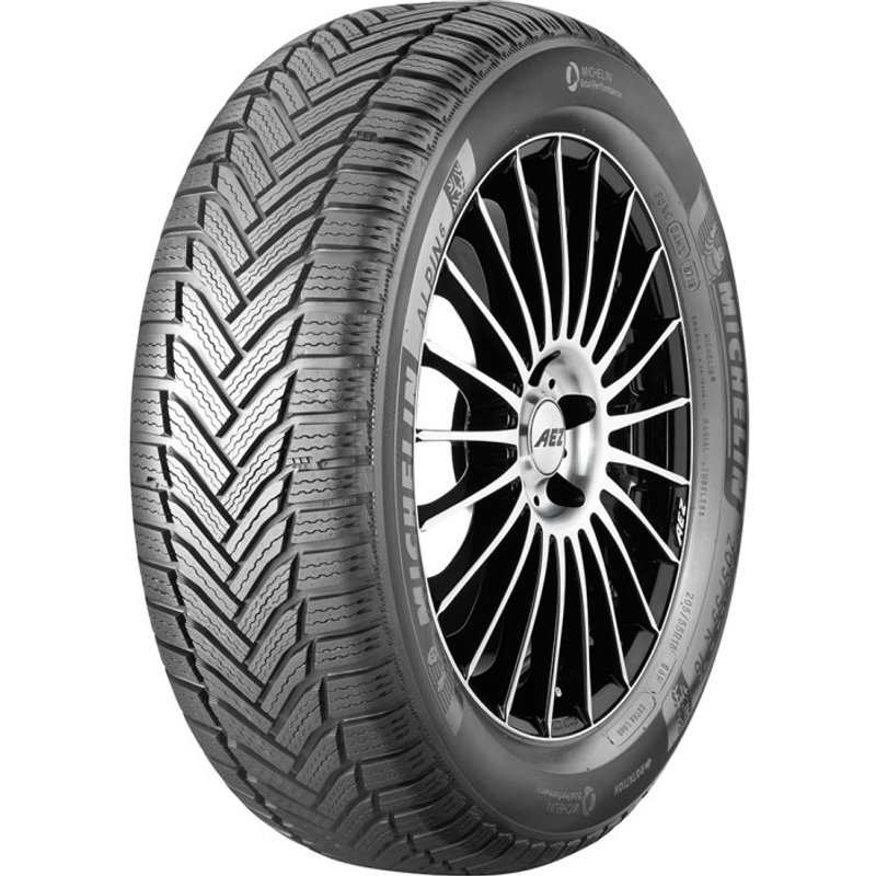 Michelin Alpin 6 ZP ( 205/45 R17 88V XL EV Suitable, run-flat )