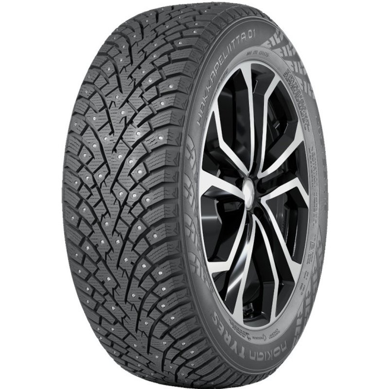 Nokian Hakkapeliitta 01 ( 245/45 R18 100T XL Aramid Sidewalls, SilentDrive, studded, with rim protection (MFS) )