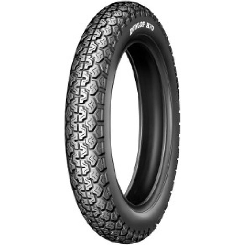Dunlop K 70 ( 3.50-19 TT 57P Rear wheel, Front wheel )