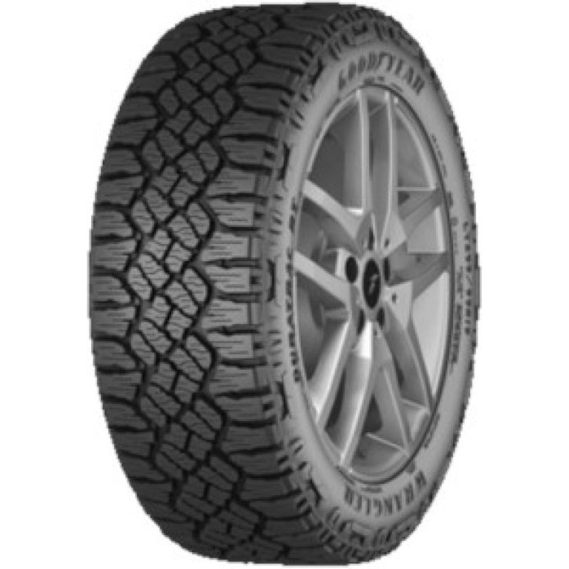 Goodyear Wrangler DuraTrac RT ( LT265/65 R17 120/117Q 10PR EVR, POR, with rim protection (MFS) OWL )