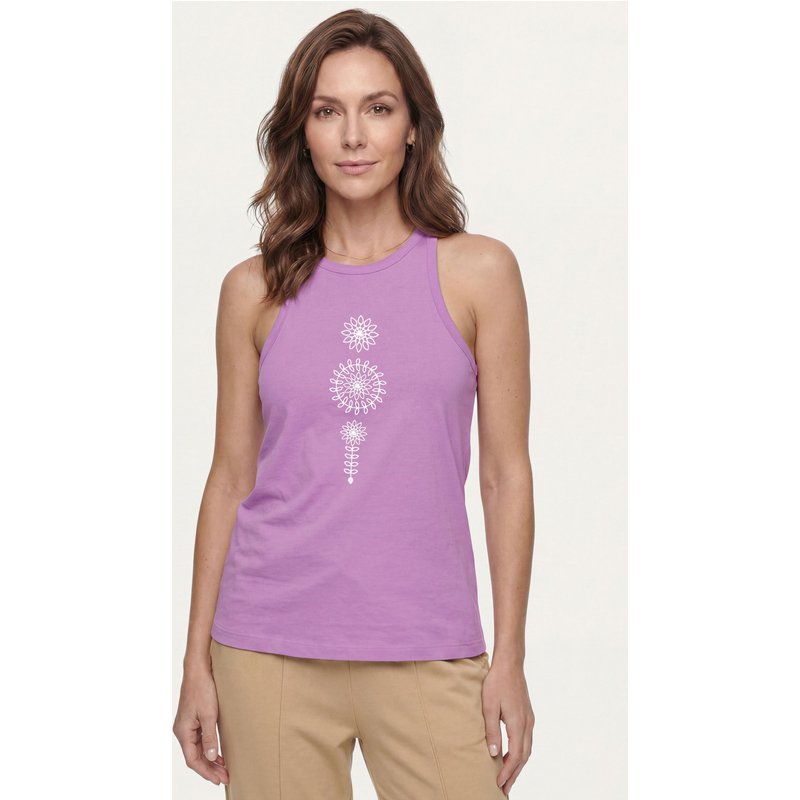 Enorsia Womens Pink Thick Strap Vest Top - UK 14