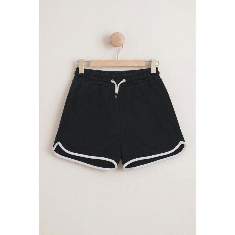 Enorsia Womens Black Everyday Comfort Shorts - UK 16