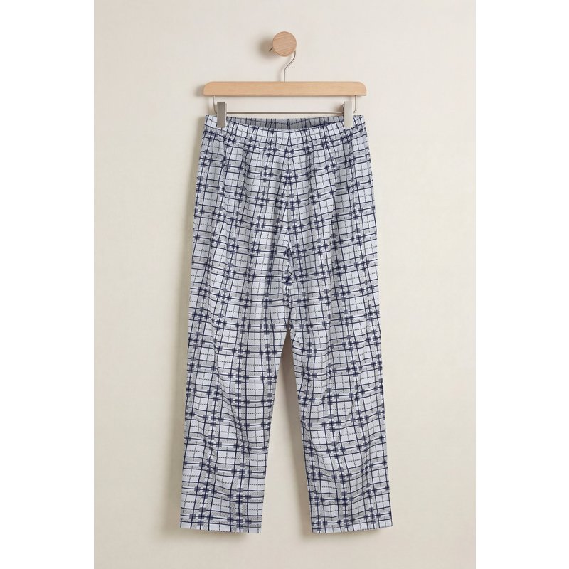 Enorsia Womens Grey Cotton Jersey Pyjama Bottoms - UK 8