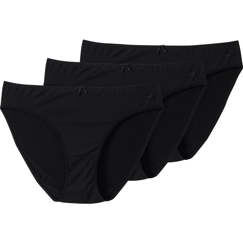 3 Damen Slips im Basic-Look