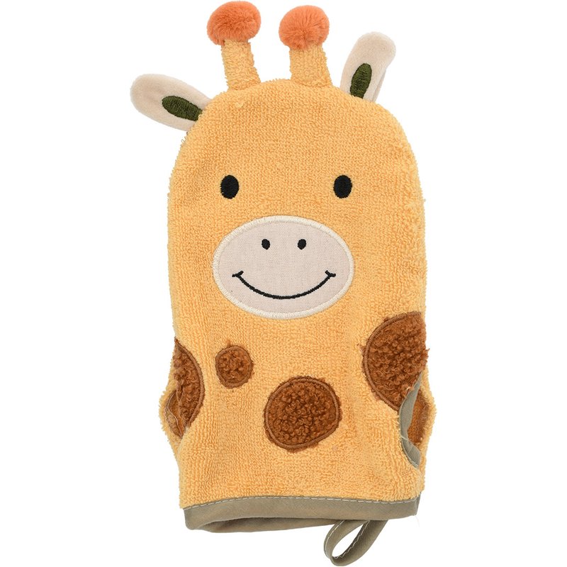 Waschhandschuh Giraffe