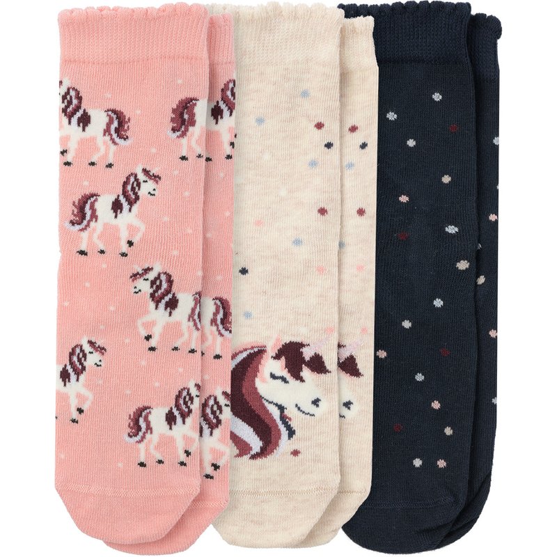 3 Paar Mädchen Socken im Set